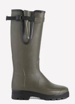 Le Chameau Mens Vierzonord Wellingtons - Vert Chameau