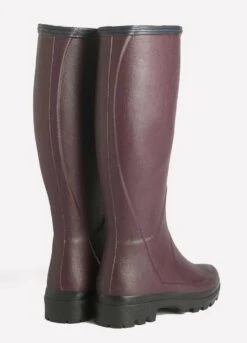 Le Chameau Ladies Giverny Wellingtons - Cherry 7 Le Chameau Ladies Giverny Wellingtons - Cherry -Equestrian Sale Store 1973 4579brdy