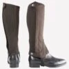 Hy Amara Junior Half Chaps - Brown -Equestrian Sale Store amarachapsbrn 1