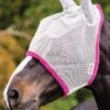 Amigo Fly Mask - Silver/Purple -Equestrian Sale Store amigomask