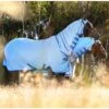 Amigo Pony Ripstop Hoody - Azure 2 Amigo Pony Ripstop Hoody - Azure -Equestrian Sale Store amigoponyripstophoody2rdy