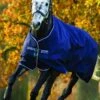Amigo Bravo 12 Lite Turnout Rug - Navy -Equestrian Sale Store aml brvo 12 navy