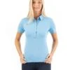 Anky Essential Polo Shirt - Bonnie Blue -Equestrian Sale Store ankypolobluerdy