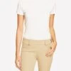 Ariat Ladies Aptos Show Shirt - White -Equestrian Sale Store aptosshowtop