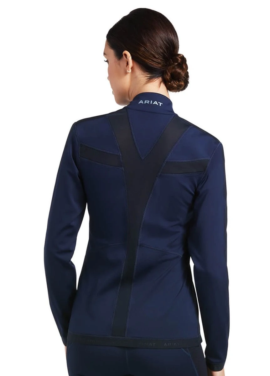 Ariat Ascent Full Zip - Navy 4 Ariat Ascent Full Zip - Navy - Image 2
