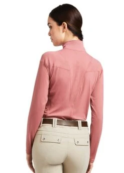 Ariat Auburn 1/4 Zip Baselayer - Antique Rubia 5 Ariat Auburn 1/4 Zip Baselayer - Antique Rubia -Equestrian Sale Store ariat auburn baselayer rubia 2rdy