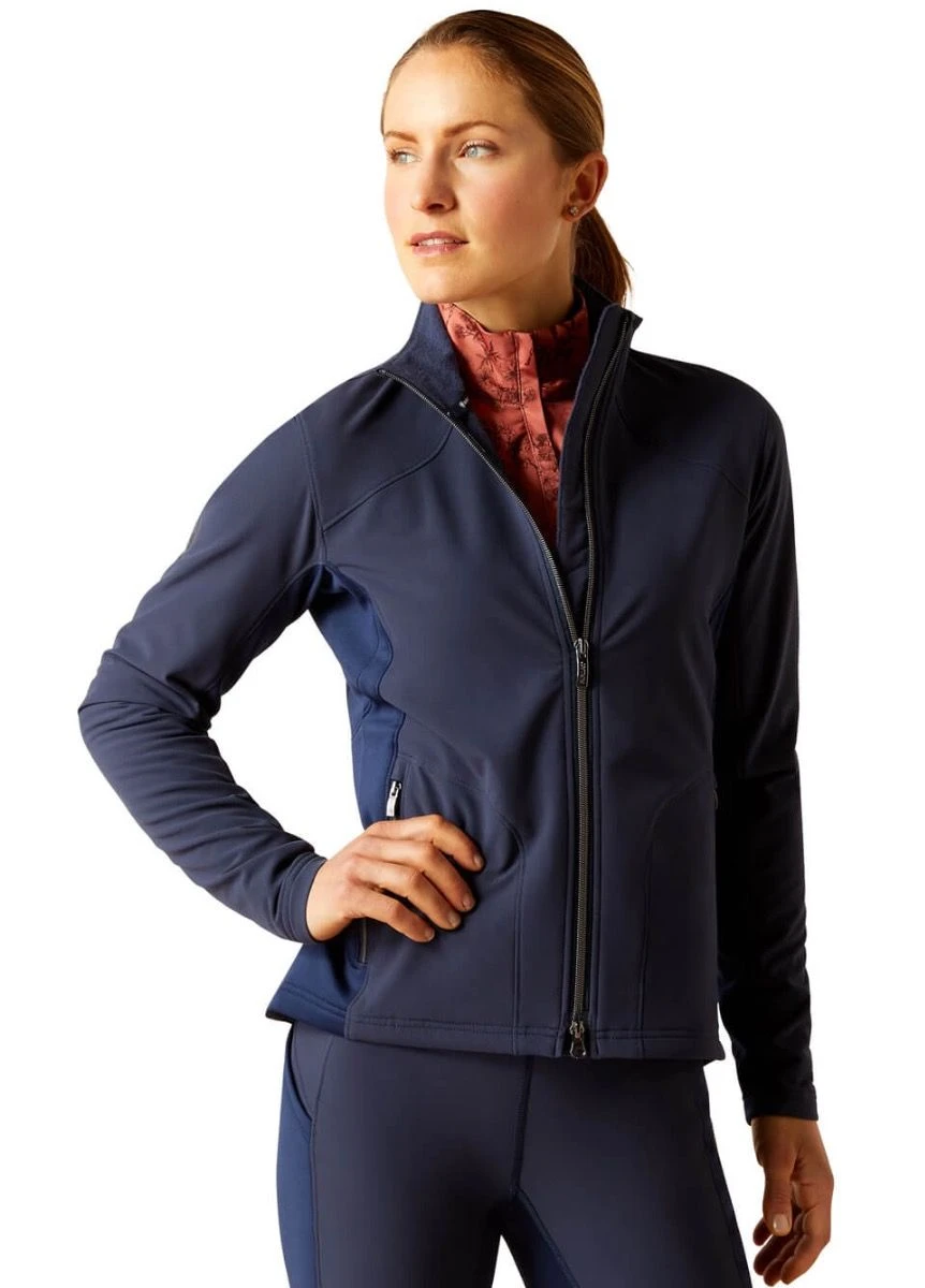 Ariat Boreas Full Zip Sweatshirt - Navy 3 Ariat Boreas Full Zip Sweatshirt - Navy