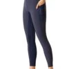 Ariat Boreas Half Grip Tights - Navy -Equestrian Sale Store ariat boreas tights navy 1rdy