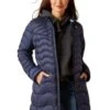 Ariat Ideal Down Coat - Navy -Equestrian Sale Store ariat coat navy 1rdy