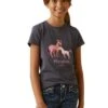 Ariat Youth Cuteness T-Shirt - Periscope 2 Ariat Youth Cuteness T-Shirt - Periscope -Equestrian Sale Store ariat cuteness periscope 1rdy