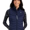 Ariat Ideal Down Vest - Navy Eclipse -Equestrian Sale Store ariat ideal vest eclipse 1rdy