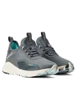 Ariat Womens Ignite Waterproof Trainer - Steel Blue -Equestrian Sale Store ariat ignite steel blue 3rdy