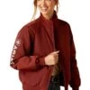 Ariat Women's Insulated Stable Jacket - Fired Brick -Equestrian Sale Store ariat stable jacket brick 1rdy