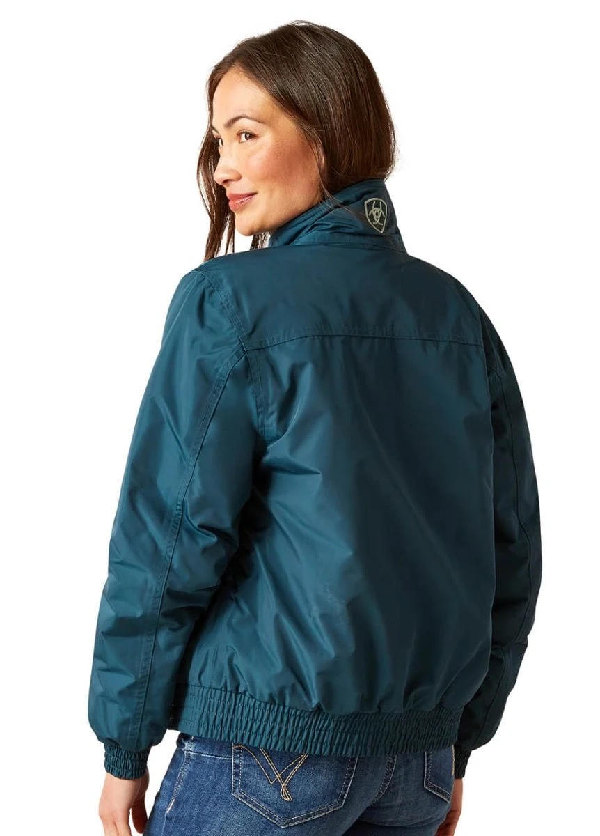 Ariat Women's Insulated Stable Jacket - Reflecting Pond 4 Ariat Women's Insulated Stable Jacket - Reflecting Pond - Image 2