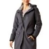 Ariat Womens Tempest Insulated Waterproof Parka - Ebony -Equestrian Sale Store ariat tempest ebony 1rdy