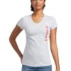 Ariat Vertical Logo T-Shirt - Heather Grey -Equestrian Sale Store ariat vertical logo heather 1rdy