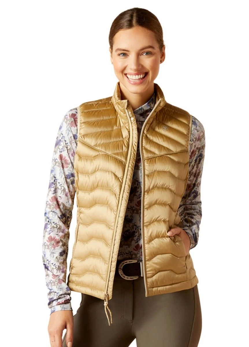 Ariat Ideal Down Gilet - Fields Of Rye 3 Ariat Ideal Down Gilet - Fields Of Rye