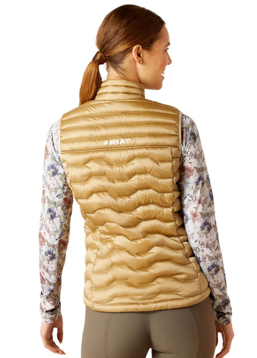 Ariat Ideal Down Gilet - Fields Of Rye 4 Ariat Ideal Down Gilet - Fields Of Rye - Image 2