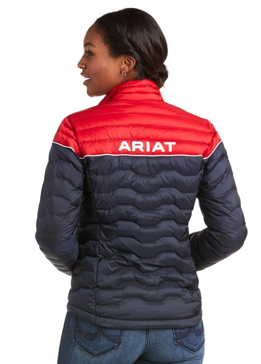 Ariat Ideal 3.0 Down Jacket - Team Colour Block 4 Ariat Ideal 3.0 Down Jacket - Team Colour Block - Image 2
