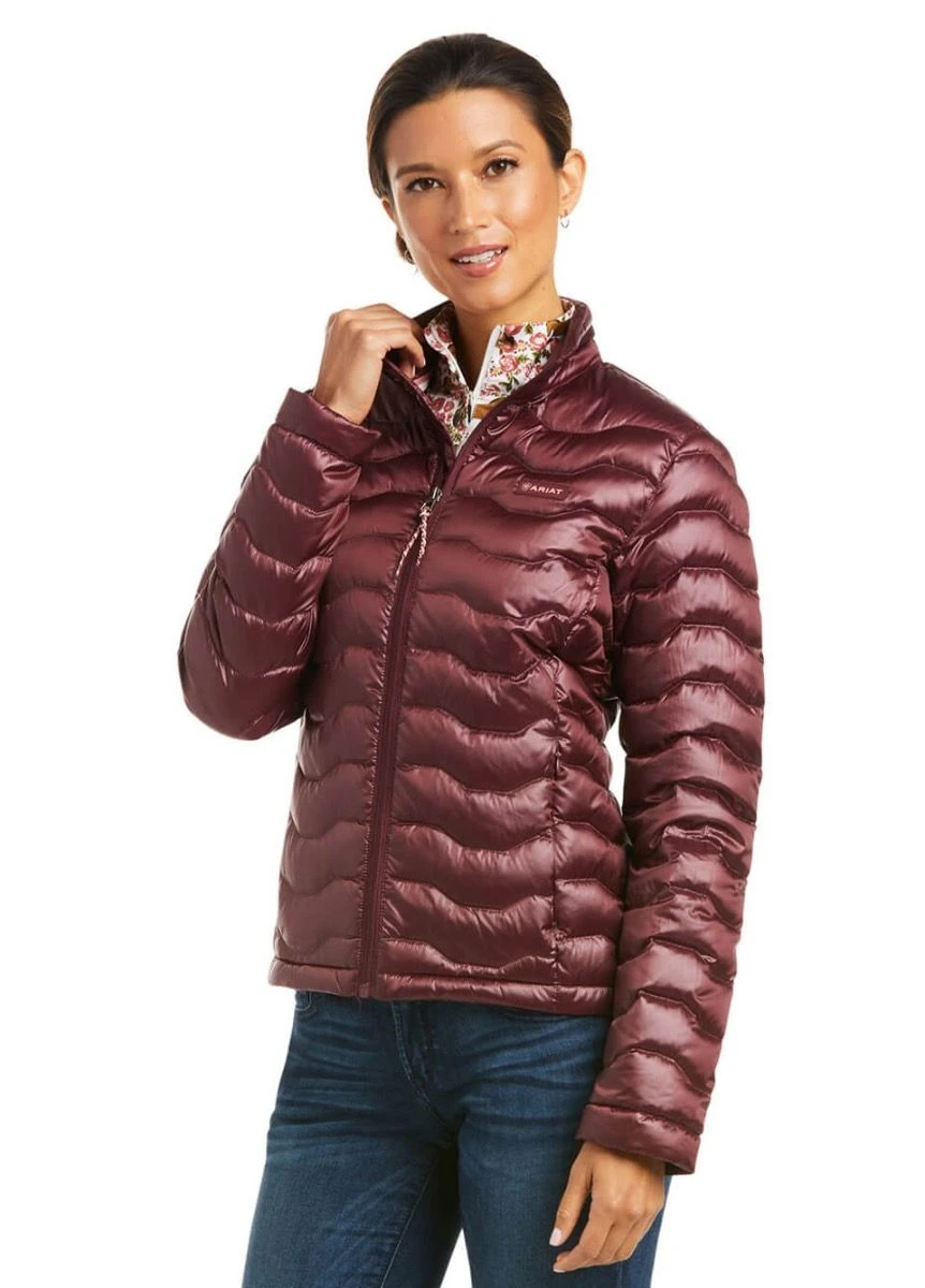 Ariat Ideal 3.0 Down Jacket - Windsor Wine 3 Ariat Ideal 3.0 Down Jacket - Windsor Wine