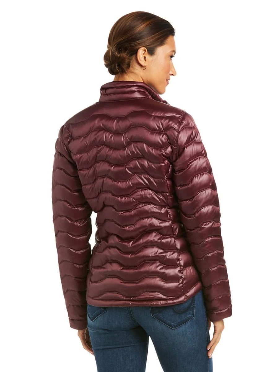 Ariat Ideal 3.0 Down Jacket - Windsor Wine 4 Ariat Ideal 3.0 Down Jacket - Windsor Wine - Image 2