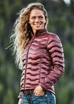 Ariat Ideal 3.0 Down Jacket - Windsor Wine 7 Ariat Ideal 3.0 Down Jacket - Windsor Wine -Equestrian Sale Store ariatidealdownjacketwindsorrdy