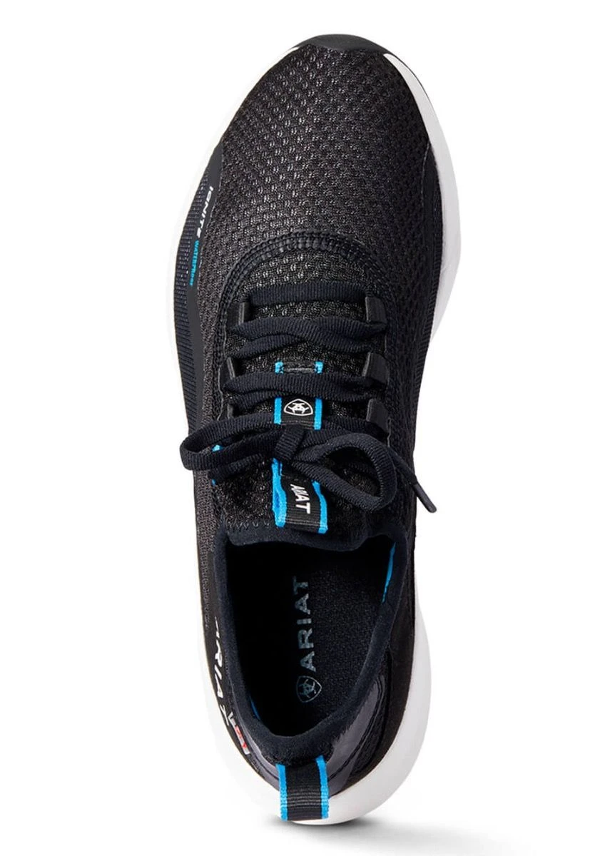 Ariat Womens Ignite Waterproof Trainer - Black 9 Ariat Womens Ignite Waterproof Trainer - Black - Image 7