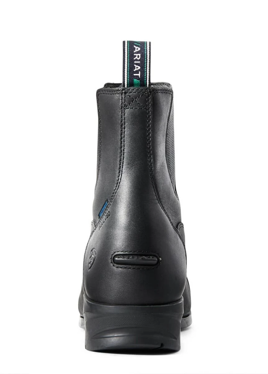 Ariat Womens Heritage LV Insulated H20 Zip Boots - Black 5 Ariat Womens Heritage LV Insulated H20 Zip Boots - Black - Image 3