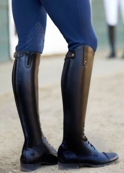 Ariat Mens Heritage Contour Field Zip Tall Riding Boot - Black -Equestrian Sale Store ariatmenscontourbootblack6rdy