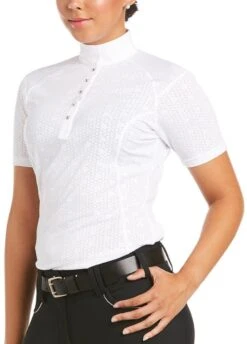 Ariat Showstopper 3.0 Show Shirt - White