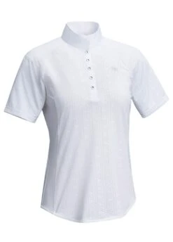 Ariat Showstopper 3.0 Show Shirt - White -Equestrian Sale Store ariatshowstopperwhiterdy