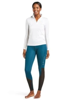 Ariat Womens EOS Full Seat Tight - Eurasian Teal -Equestrian Sale Store ariattightteal5rdy