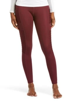 Ariat EOS Moto Full Seat Tights - Windsor Wine