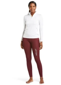 Ariat EOS Moto Full Seat Tights - Windsor Wine -Equestrian Sale Store ariattightwine5rdy