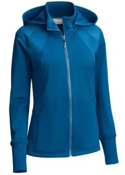 Ariat Wilde Full Zip Sweatshirt - Blue Opal -Equestrian Sale Store ariatwildeblueopal4rdy