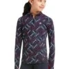 Ariat Kids Lowell 2.0 1/4 Zip Baselayer - Team Print 2 Ariat Kids Lowell 2.0 1/4 Zip Baselayer - Team Print -Equestrian Sale Store ariatyouthlowellteamrdy