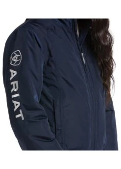 Ariat Kids Stable Jacket - Navy -Equestrian Sale Store ariatyouthstablejacketnavy3rdy