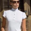 Equetech Womens Bella Competition Shirt - White -Equestrian Sale Store bellafrrdy
