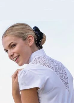 Equetech Womens Bella Competition Shirt - White -Equestrian Sale Store bellashirtrdy