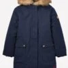 Joules Junior Bonnie Faux Fur Lined Parka - French Navy 2 Joules Junior Bonnie Faux Fur Lined Parka - French Navy -Equestrian Sale Store bonie1