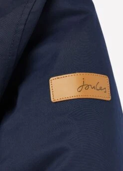 Joules Junior Bonnie Faux Fur Lined Parka - French Navy -Equestrian Sale Store bonnie4