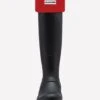 Hunter Original Tall Boot Socks - Military Red -Equestrian Sale Store bootsockred1