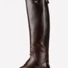 Ariat Women's Bromont Pro Tall H2O Insulated Boots - Waxed Chocolate -Equestrian Sale Store bromontprotallinschocsiderdy
