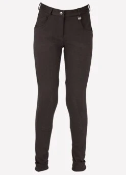Burton Junior HyPERFORMANCE Jodhpurs - Black 7 Burton Junior HyPERFORMANCE Jodhpurs - Black -Equestrian Sale Store burtonjodblk1