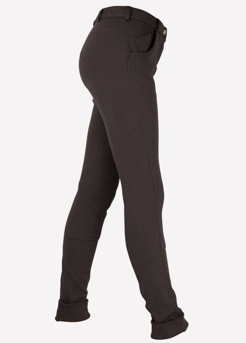 Burton Junior HyPERFORMANCE Jodhpurs - Black 3 Burton Junior HyPERFORMANCE Jodhpurs - Black