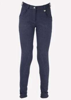 Burton Junior HyPERFORMANCE Jodhpurs - Navy 7 Burton Junior HyPERFORMANCE Jodhpurs - Navy -Equestrian Sale Store burtonjodnvy1