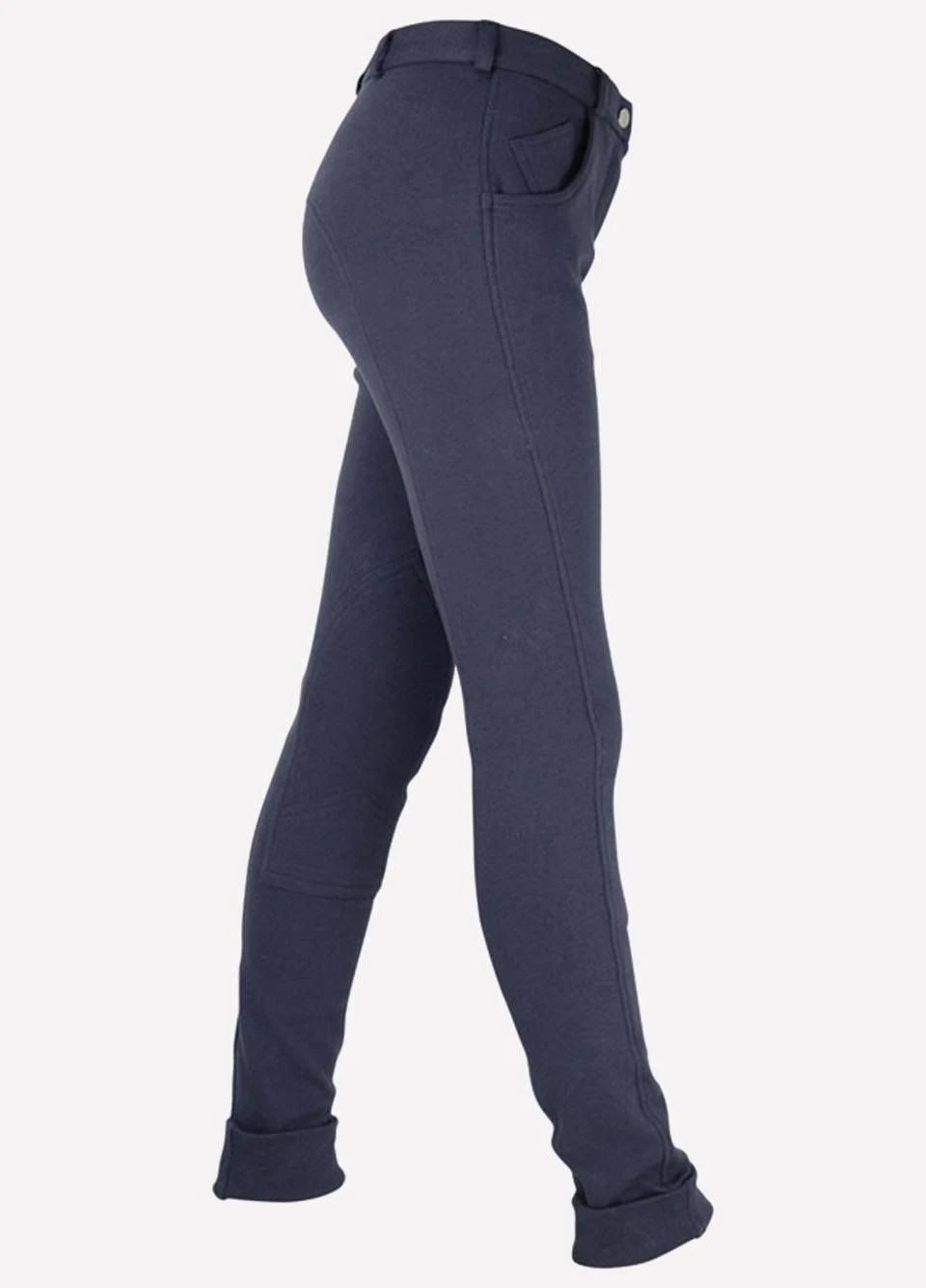 Burton Junior HyPERFORMANCE Jodhpurs - Navy 3 Burton Junior HyPERFORMANCE Jodhpurs - Navy