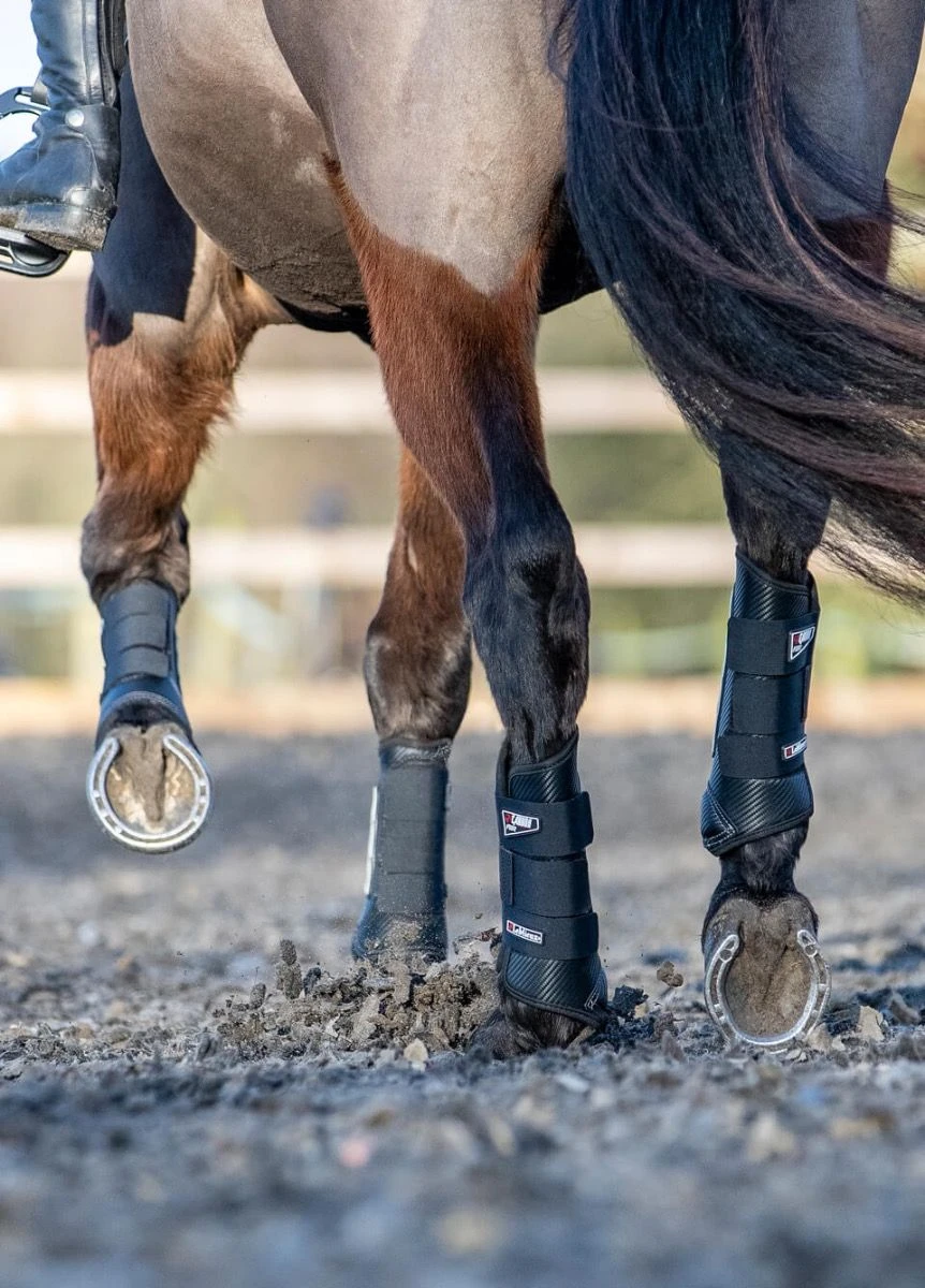 LeMieux Carbon Air XC Boots Hind - Black 4 LeMieux Carbon Air XC Boots Hind - Black - Image 2