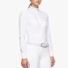 Cavalleria Toscana R-Evo Pleated Competition Shirt - White 2 Cavalleria Toscana R-Evo Pleated Competition Shirt - White -Equestrian Sale Store cavalleria toscana pleated shirt white 1rdy