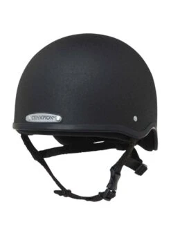 Champion Revolve Junior Plus Jockey Helmet - Black -Equestrian Sale Store champion revolve jnr plus black 2rdy